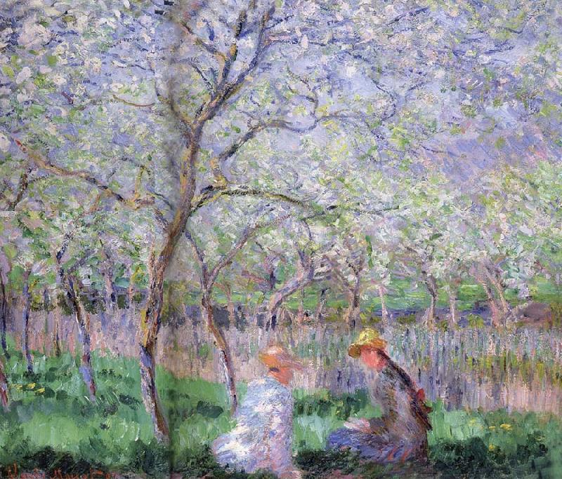 Claude Monet Springtime France oil painting art